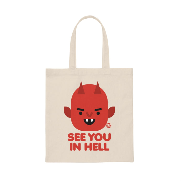 See You In Hell Devil Tote