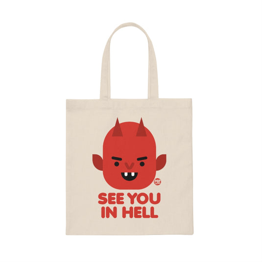 See You In Hell Devil Tote