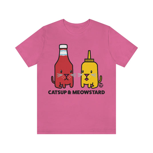 Catsup And Meowstard Unisex Tee