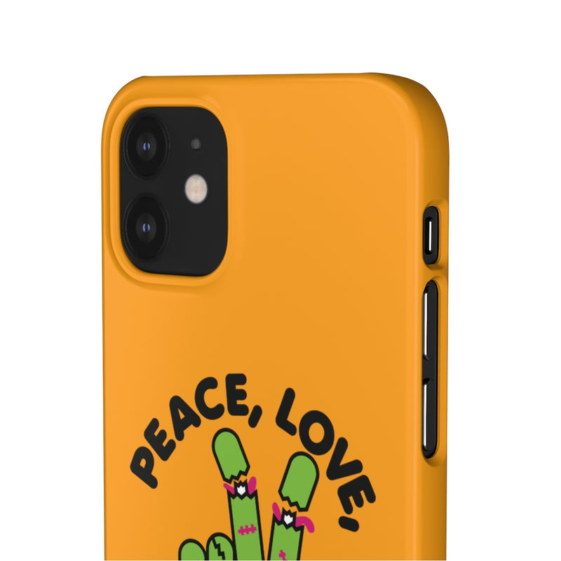 Load image into Gallery viewer, Peace Love Zombies Phone Case
