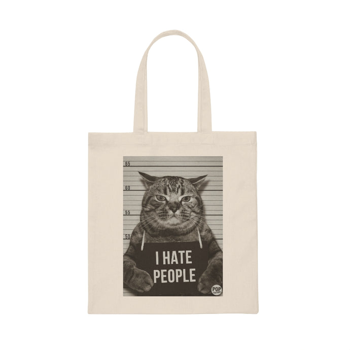 I Hate People Cat Tote