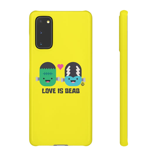 Love Is Dead Frankenstein Phone Case