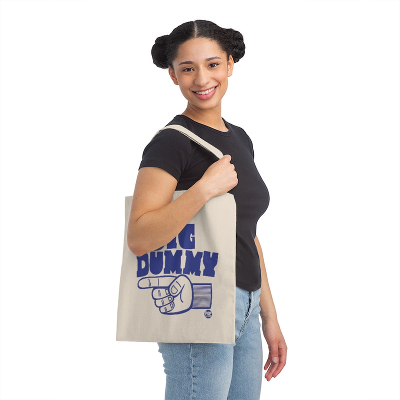 Load image into Gallery viewer, Big Dummy Finger Blue Tote

