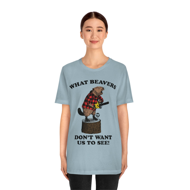 Load image into Gallery viewer, Beaver Chainsaw Unisex Tee
