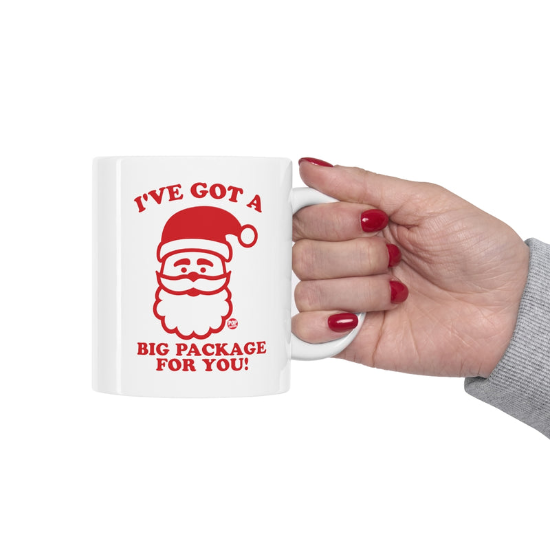 Load image into Gallery viewer, Santa Big Package Mug
