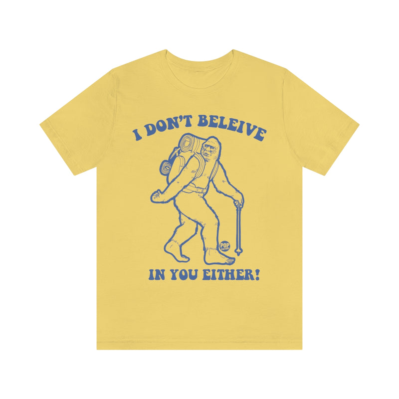 Load image into Gallery viewer, Believe Bigfoot Unisex Tee
