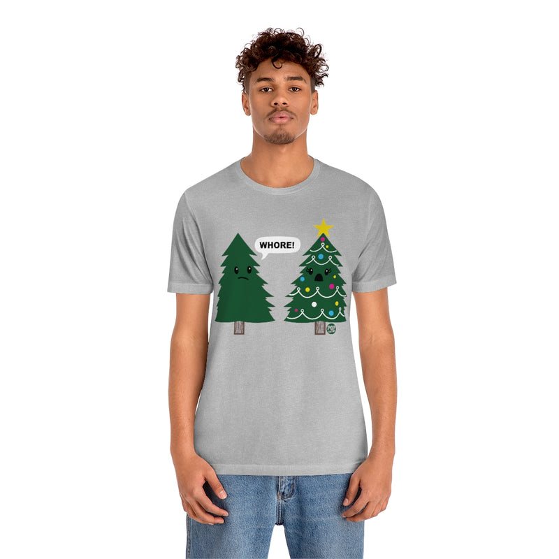 Load image into Gallery viewer, Xmas Tree Whore Unisex Tee
