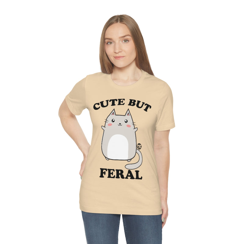 Load image into Gallery viewer, Cute But Feral Unisex Tee
