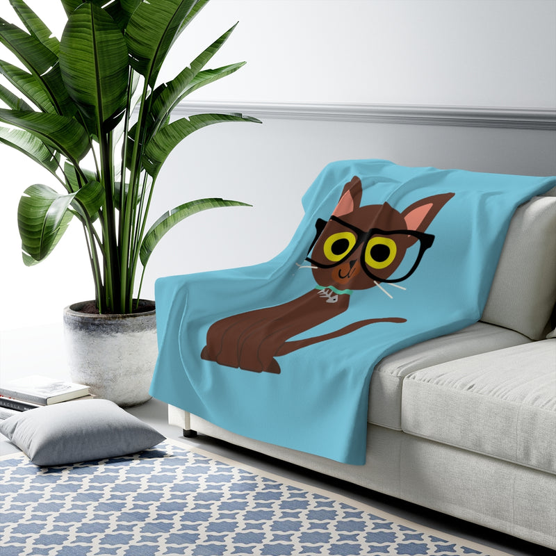 Load image into Gallery viewer, Bow Wow Meow Havana Brown Blanket
