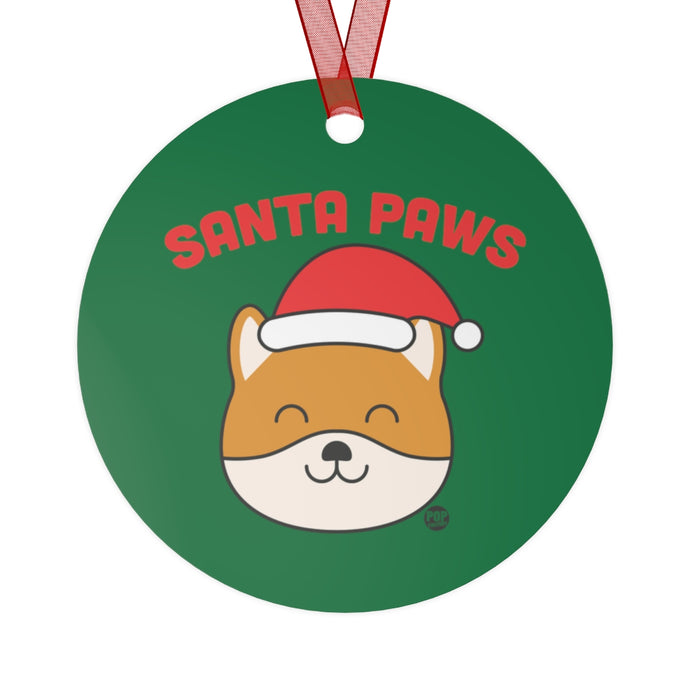 Santa Paws Dog Ornament