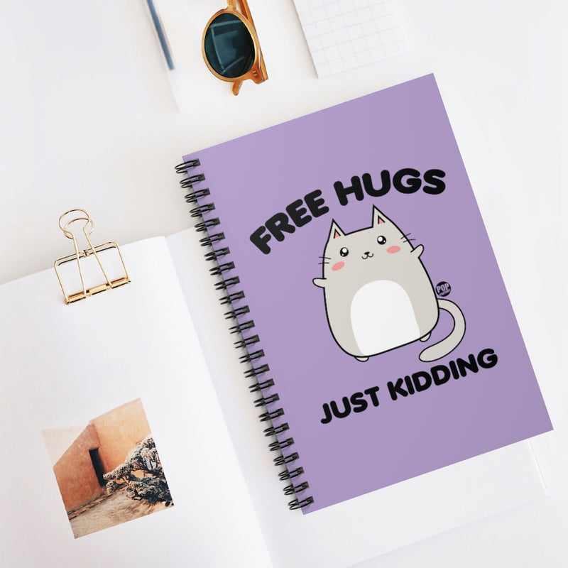 Load image into Gallery viewer, Free Hugs Cat Notebook
