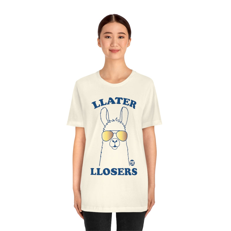 Load image into Gallery viewer, Llater Llosers Llama Unisex Tee
