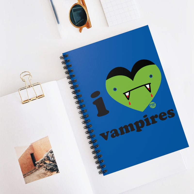 Load image into Gallery viewer, I Love Vampires Notebook
