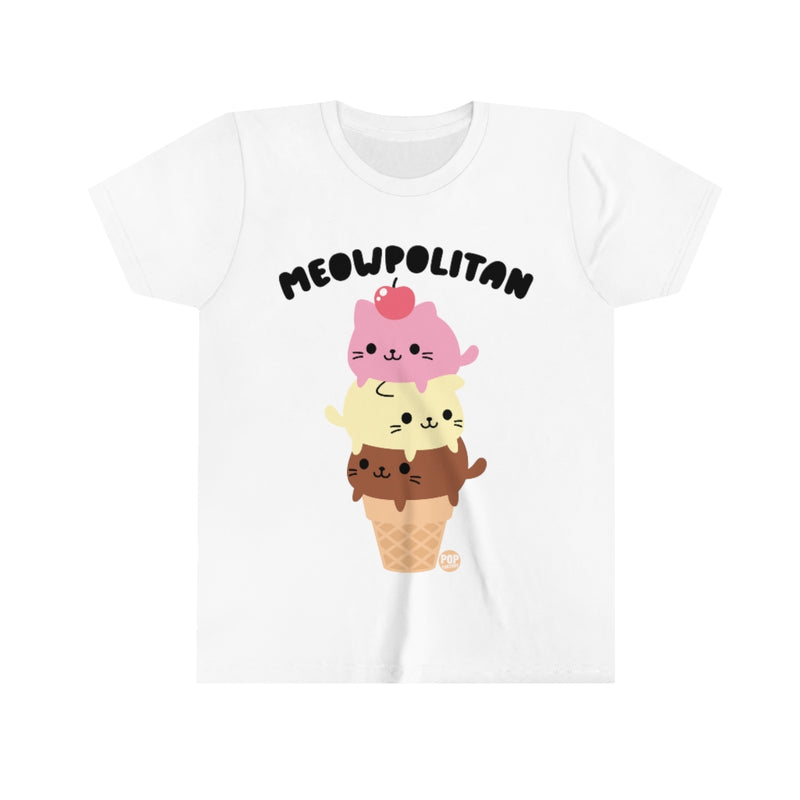 Load image into Gallery viewer, Meowpolitan Youth Short Sleeve Tee

