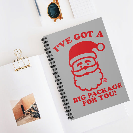 Santa Big Package Notebook