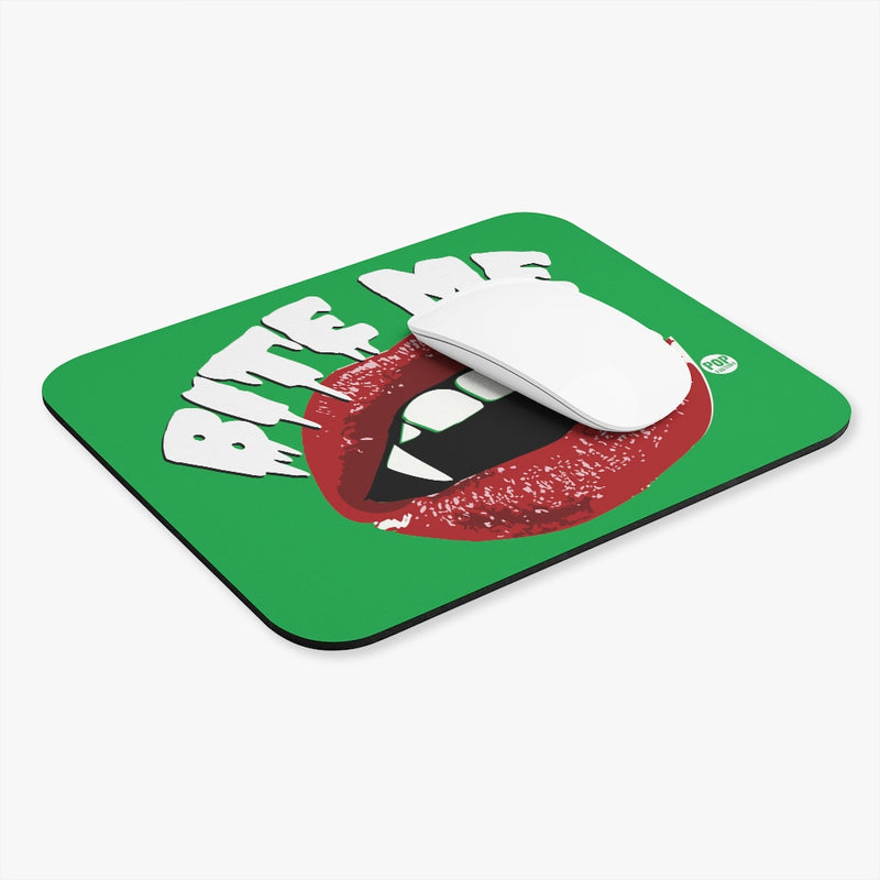 Load image into Gallery viewer, Bite Me Vampire Teeth Mouse Pad
