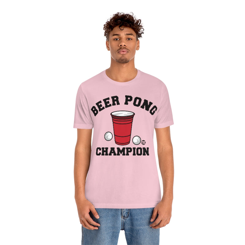 Load image into Gallery viewer, Beer Pong Champion Unisex Tee
