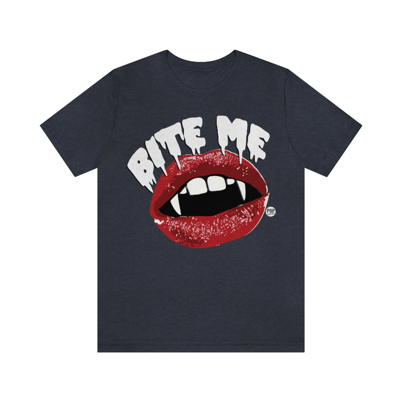 Load image into Gallery viewer, Bite Me Vampire Teeth Unisex Tee
