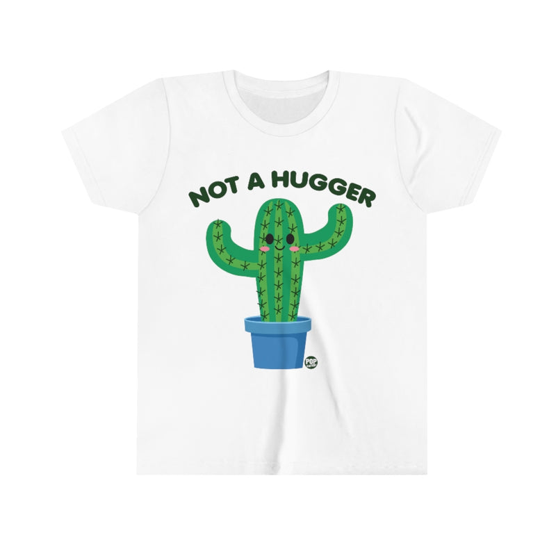Load image into Gallery viewer, Not A Hugger Cactus Youth Short Sleeve Tee
