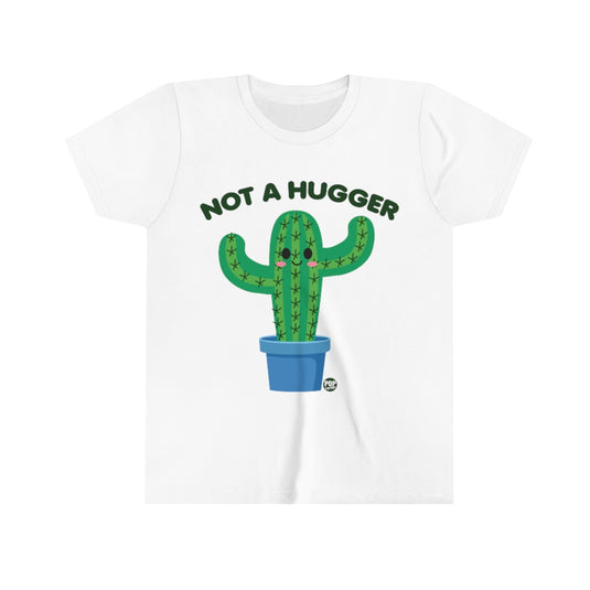Not A Hugger Cactus Youth Short Sleeve Tee