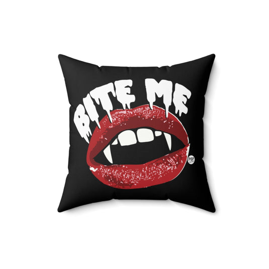 Bite Me Vampire Teeth Pillow