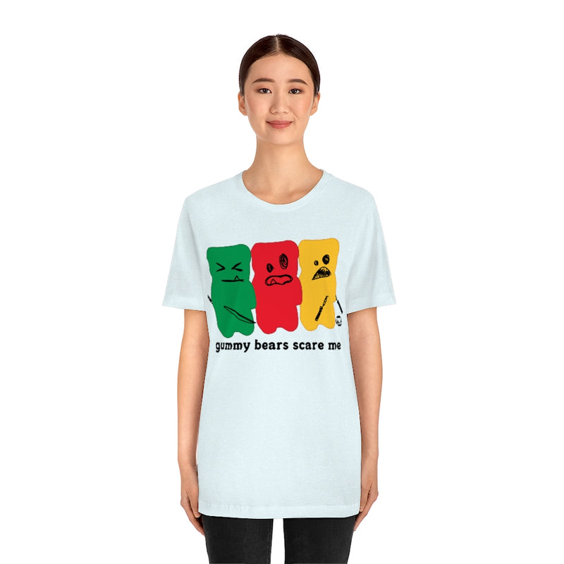 Load image into Gallery viewer, Gummy Bears Scare Me Unisex Tee
