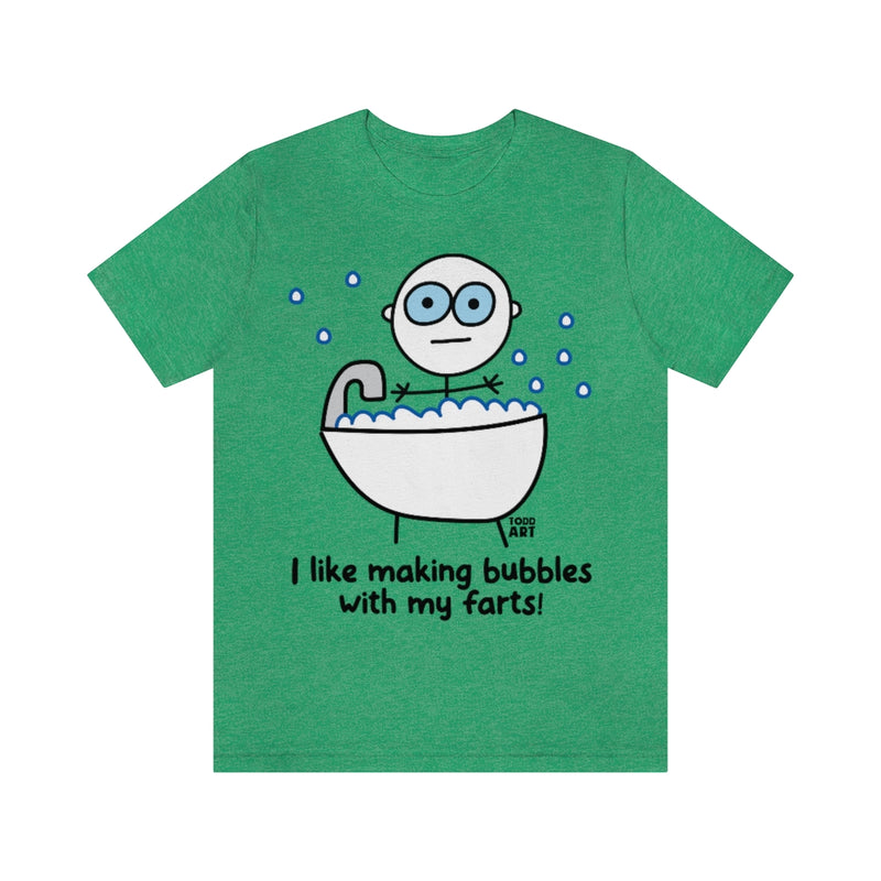 Load image into Gallery viewer, Stickboy Fart Bubbles Unisex Tee
