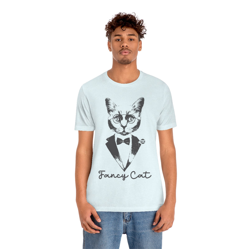 Load image into Gallery viewer, Fancy Cat Tux Unisex Tee
