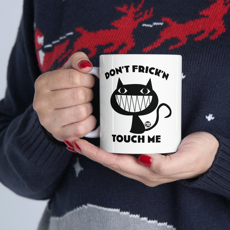 Load image into Gallery viewer, Don&#39;t Touch Me Cat Mug
