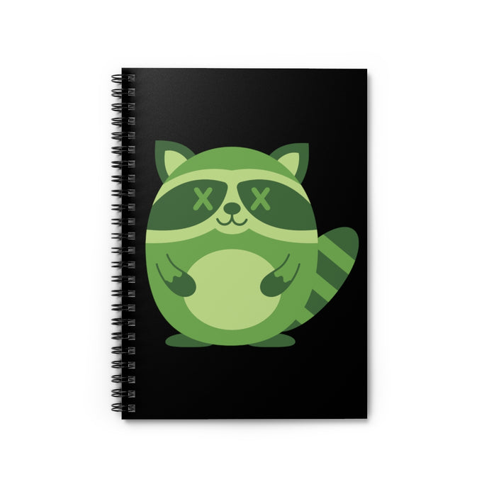 Deadimals Raccoon Notebook