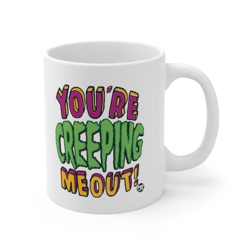 Load image into Gallery viewer, Creeping Me Out Coffee Mug
