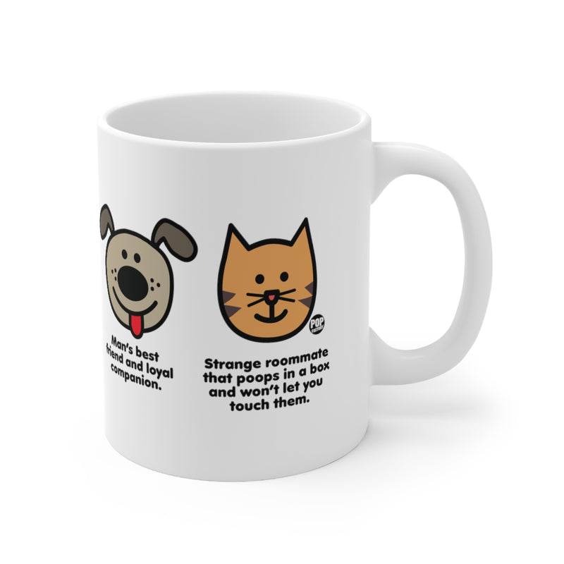 Load image into Gallery viewer, Dog Vs Cat Mug
