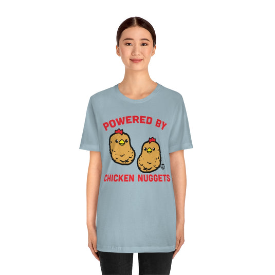 Powered By Chicken Nuggets Unisex Tee