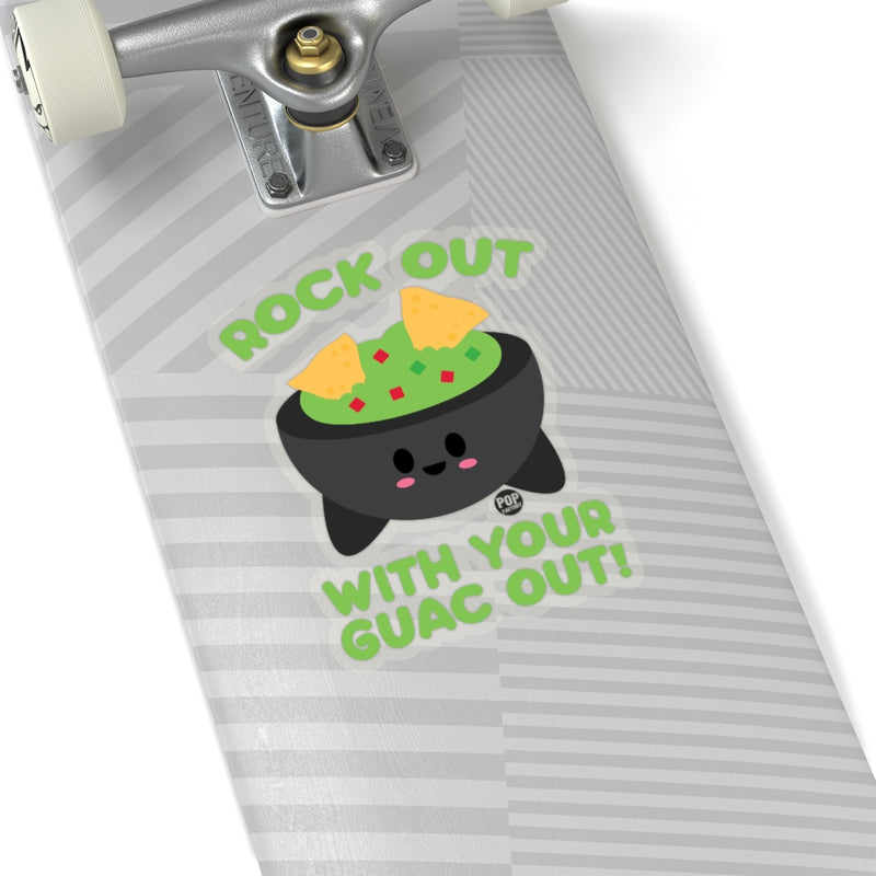 Load image into Gallery viewer, Rock Out With Guac Out Sticker
