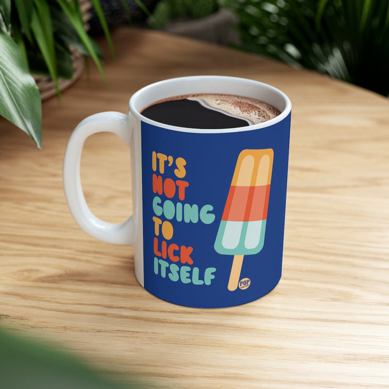 Load image into Gallery viewer, Not Going To Lick Itself Popsicle Mug
