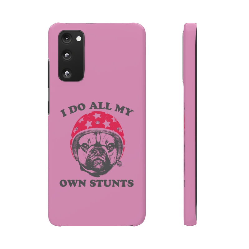 Load image into Gallery viewer, Do Own Stunts Pug Phone Case
