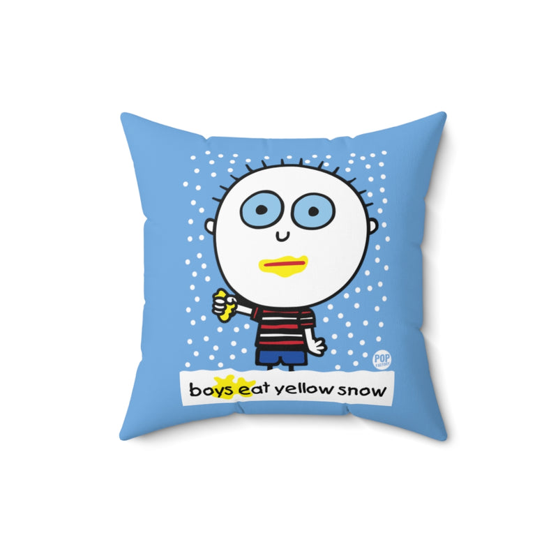 Load image into Gallery viewer, Boys Eat Yellow Snow Pillow
