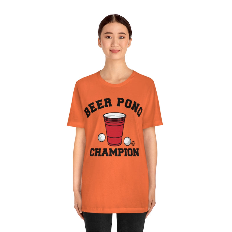 Load image into Gallery viewer, Beer Pong Champion Unisex Tee
