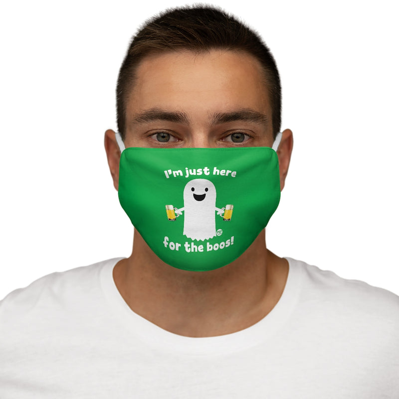 Load image into Gallery viewer, Here For Boos Ghost Face Mask
