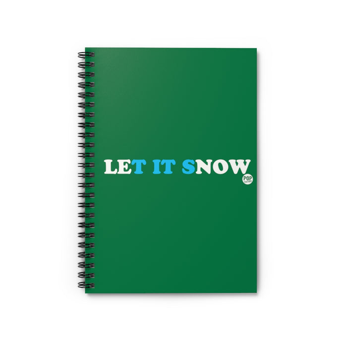 Let It Snow Tits Notebook