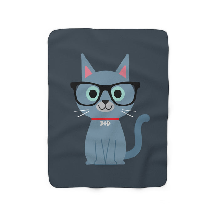 Bow Wow Meow Russian Blue Blanket