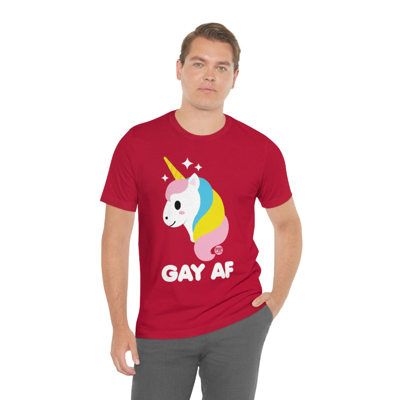 Load image into Gallery viewer, Gay AF Unicorn Unisex Tee
