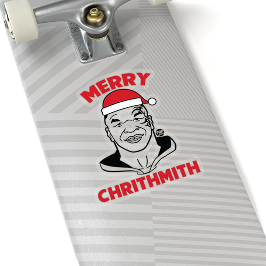 Merry Chrithmith Tyson Sticker