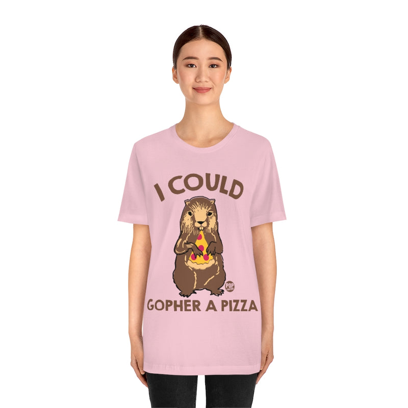 Load image into Gallery viewer, Gopher A Pizza Unisex Tee
