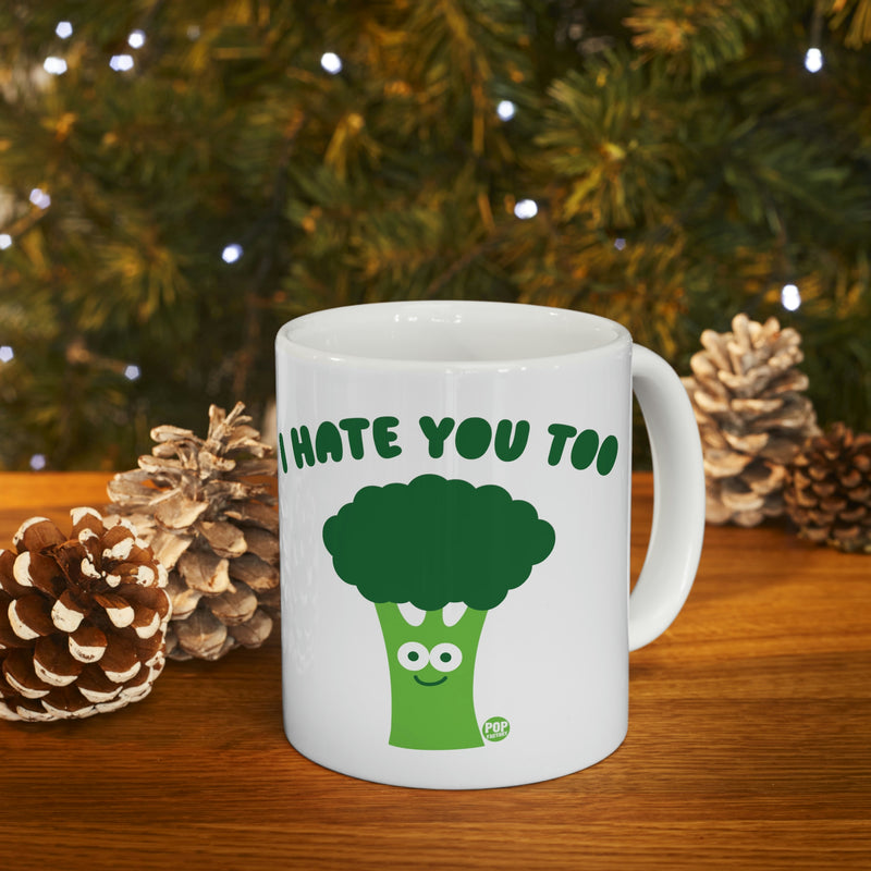 Load image into Gallery viewer, I Hate You Broccoli Mug
