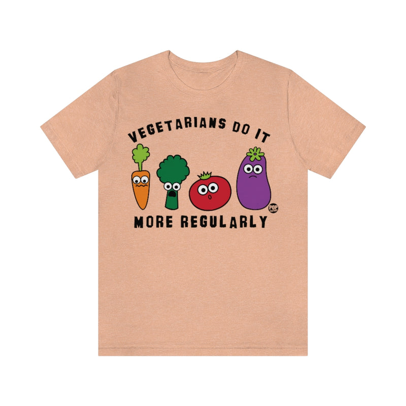Load image into Gallery viewer, Vegetarians Do More Regular Unisex Tee
