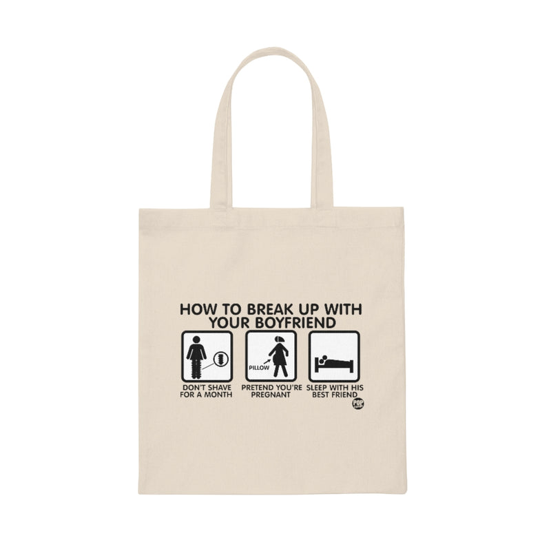 Load image into Gallery viewer, How To Break Up With Boyfriend Tote
