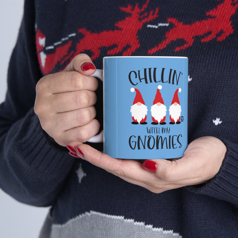 Load image into Gallery viewer, Chillin With My Gnomies Xmas Mug
