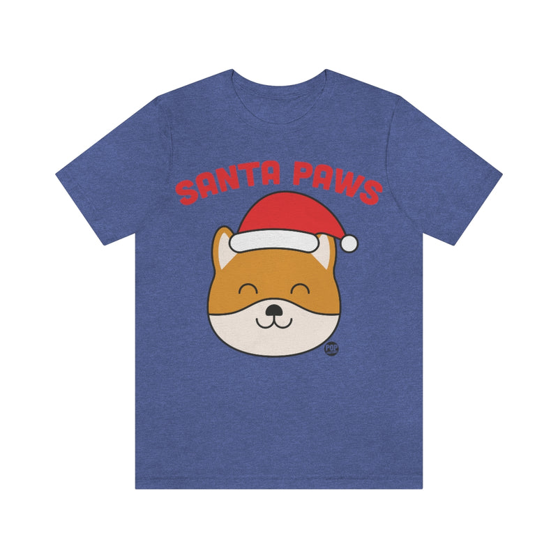 Load image into Gallery viewer, Santa Paws Dog Unisex Tee

