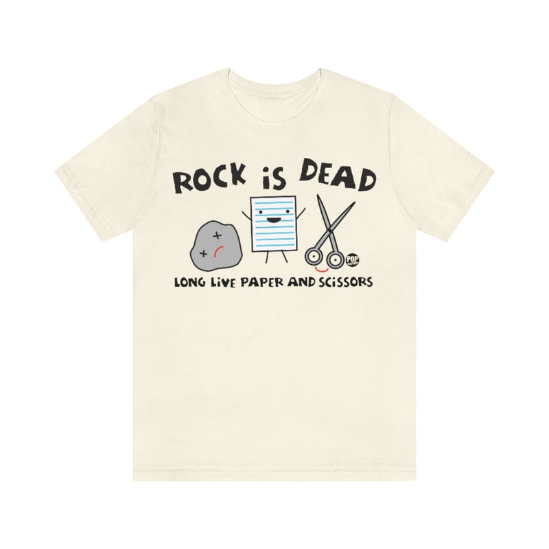 Load image into Gallery viewer, Rock Is Dead Unisex Tee
